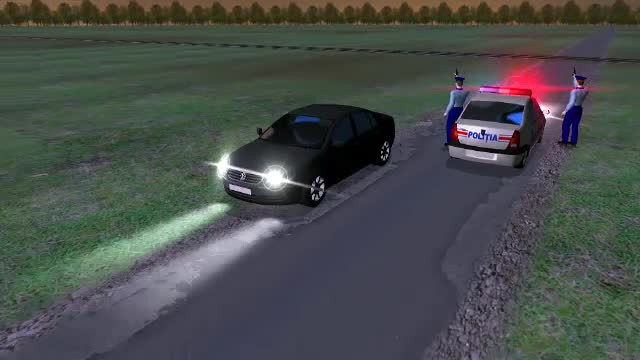 ANIMAȚIE GRAFICĂ. Cum a fost împușcat în cap pasagerul mașinii urmărite în Constanța