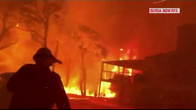 Peste 100 de incendii de vegetație, active în Australia. Cel puțin nouă persoane au murit