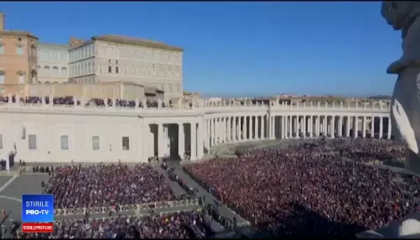 Eveniment impresionant la Vatican. Papa Francisc transmite mesajul Urbi et Orbi