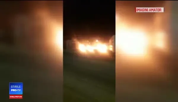 Revelion de foc. Peste 260 de incendii în toată ţara, în primele ore ale noului an