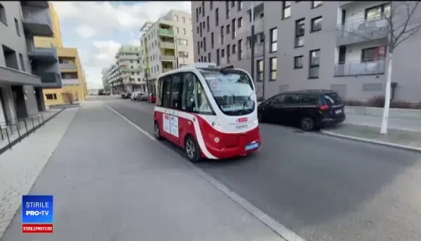 Cum arată o călătorie cu autobuzul de 300.000 € care circulă fără șofer