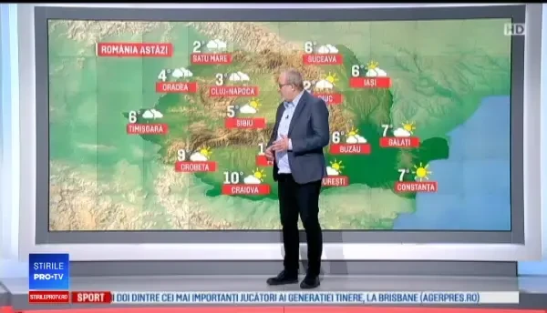 Un nou val de frig în România. Zonele în care meteorologii anunță ninsori și ger