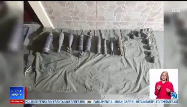 Arsenal impresionant găsit în apartamentul unui orădean. Cum s-a dat alarma