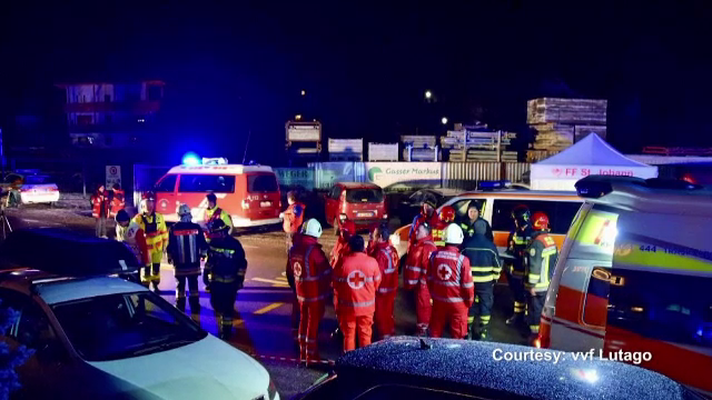 Tragedie în nordul Italiei. Șase morți, după ce o mașină a intrat într-un grup de turiști