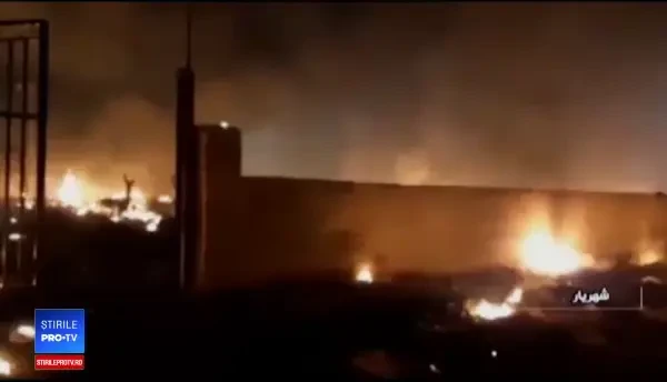 Avion ucrainean prăbușit în Iran. Imaginile filmate înainte de impactul cu solul