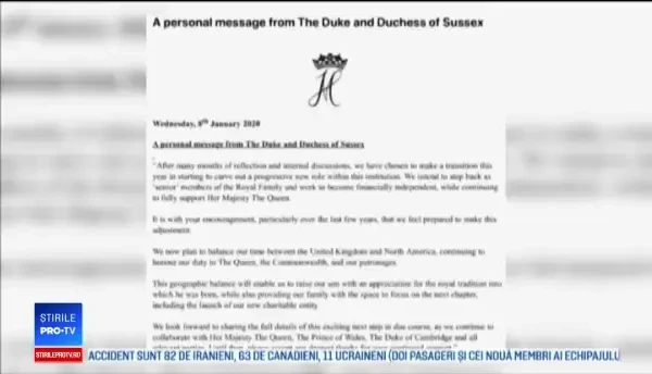 Reacţia Reginei, după ce Harry şi Meghan şi-au anunţat "retragerea". "Este fără precedent"