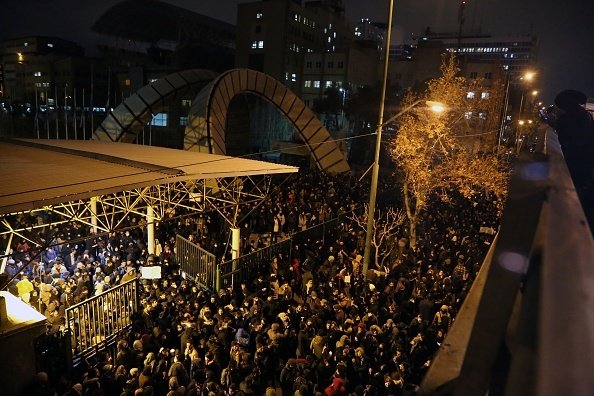 Protest Teheran - 2