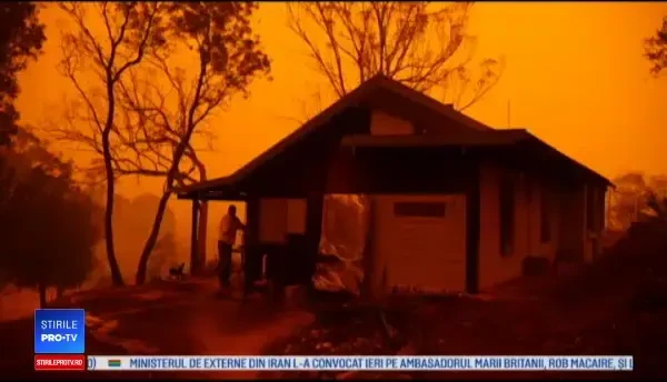 Ce s-a întâmplat cu australianul care a făcut pariu că locuința sa va rezista în fața incendiilor