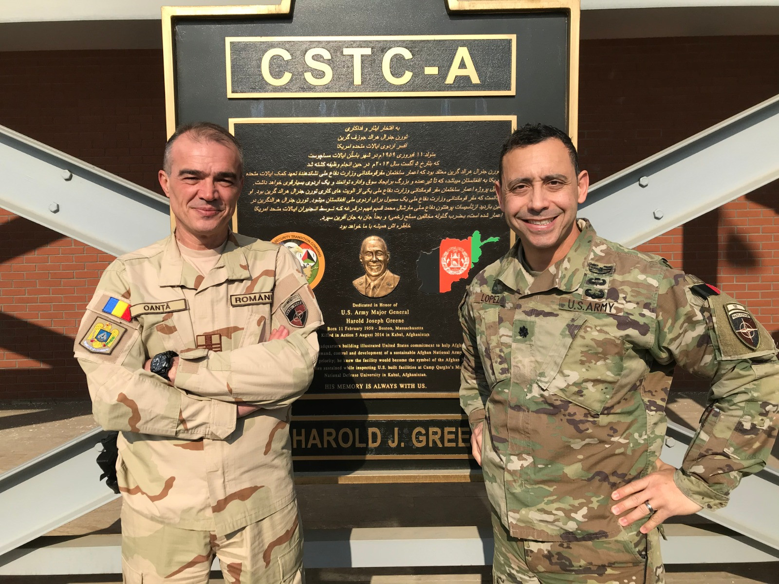 Un român, responsabil de pregătirea forțelor de securitate internă din Afganistan