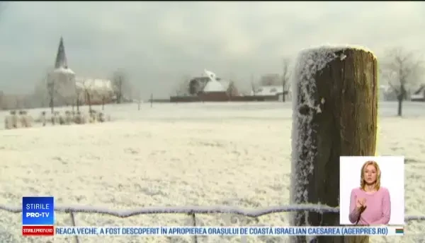 Fenomen neobișnuit. Ce este de fapt "zăpada" care a acoperit un orășel din Belgia