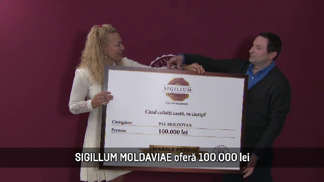 (P) SIGILLUM MOLDAVIAE oferă 100.000 lei