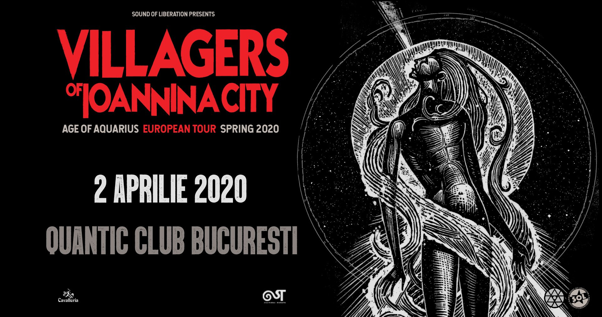 Rock grecesc de calitate. Trupa Villagers Of Ioannina City concertează în București