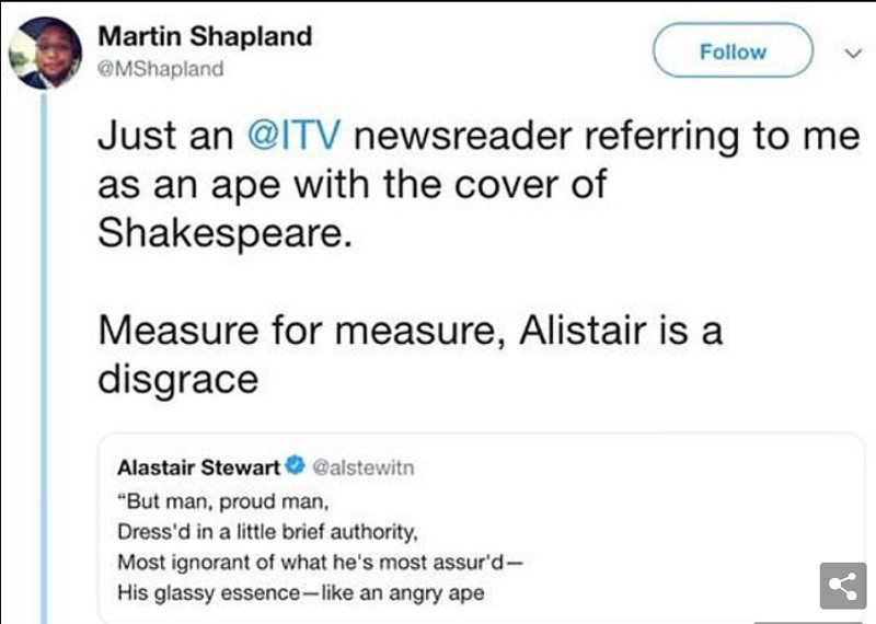 Prezentatorul TV nevoit să renunțe la cariera de 44 de ani din cauza unui mesaj pe Twitter
