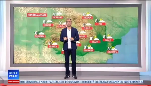 Cum va fi vremea. Temperaturi mai ridicate decât în mod obișnuit pentru această perioadă