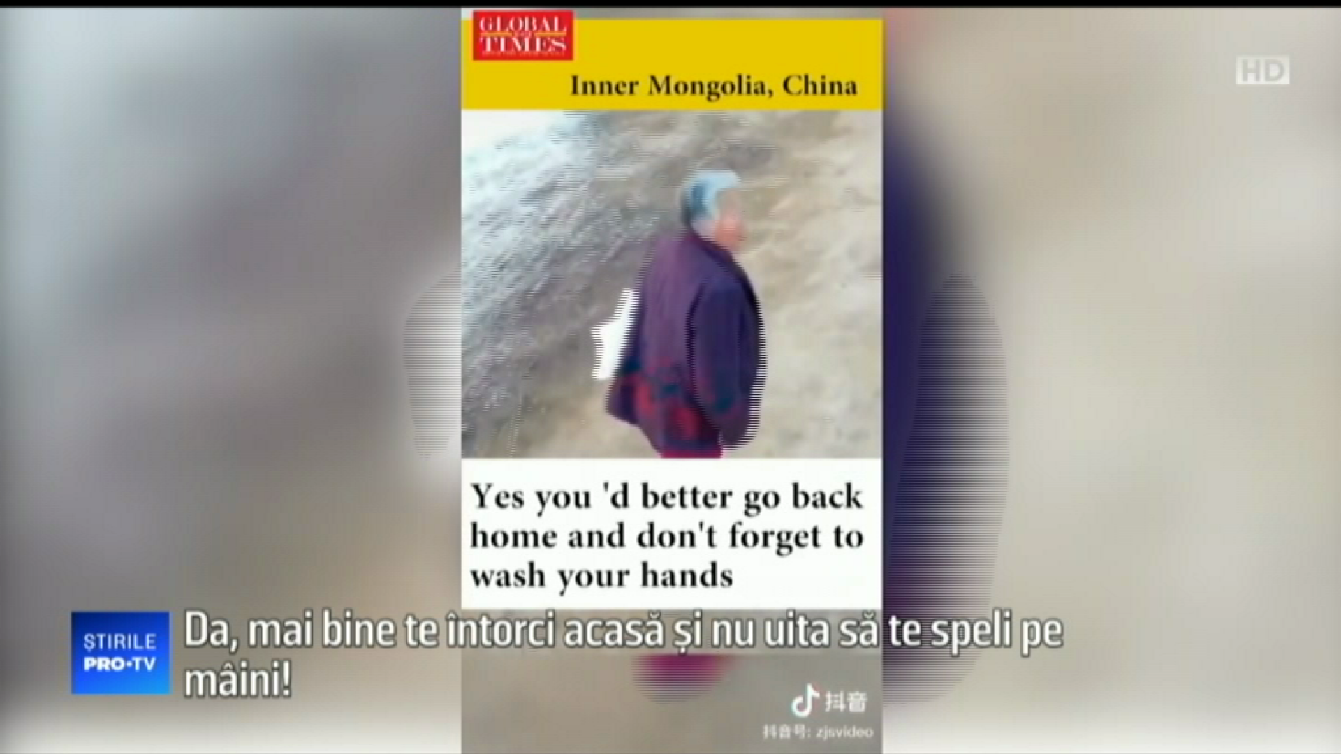 Epidemia de coronavirus din China. Femeie, certată de o dronă pentru că nu are mască