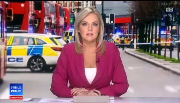 Incident terorist în Londra. Poliția a împușcat un bărbat care ar fi înjunghiat doi trecători