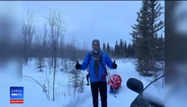 Probleme pentru Tibi Ușeriu înainte de finalul Yukon Arctic: "Nu am putut să mai mănânc nimic"