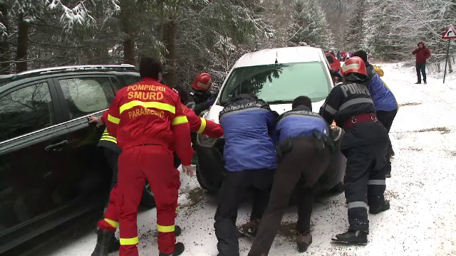 Primul episod violent al vremii din această iarnă. Alerte de vreme rea în toată țara