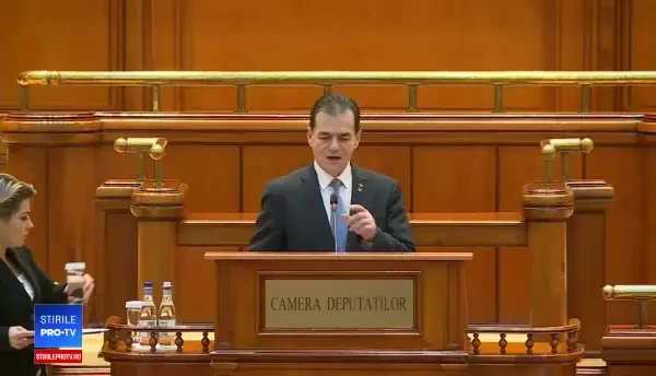 LIVE VIDEO Moţiunea de cenzură este votată în Parlament. Orban, discurs dezlănțuit în plen