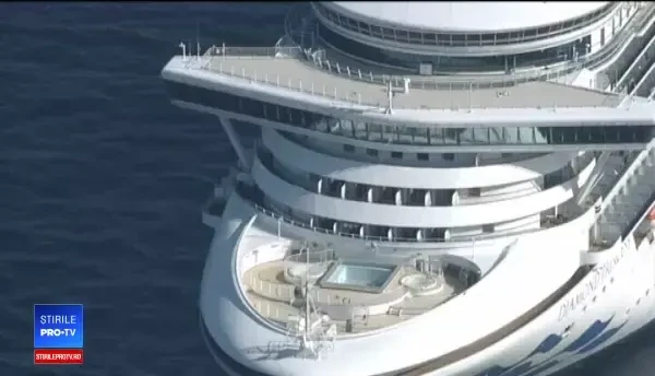 Epidemia de coronavirus. Mii de persoane, în carantină pe două vase de croazieră