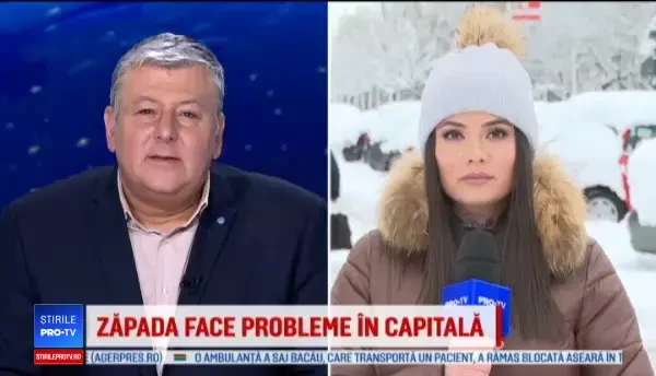 Circulația tramvaiului 41 a fost blocată din cauza unui autobuz care a derapat pe linie