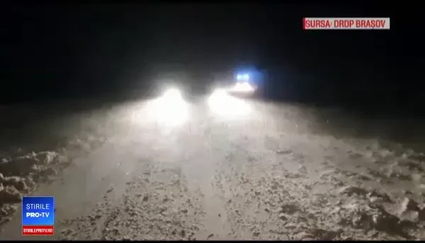 Prima zi de iarnă în România: şcoli închise, locuințe fără curent şi copaci căzuți