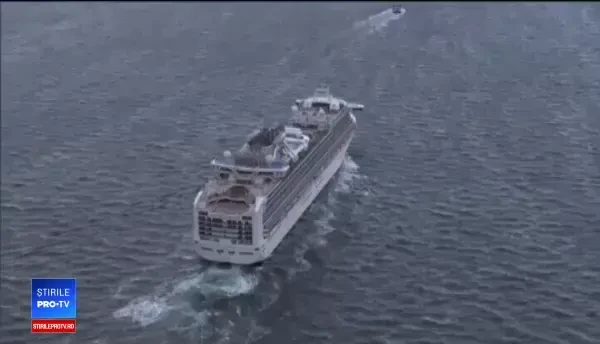 Epidemia de coronavirus. 17 români, la bordul navei aflate în carantină în Japonia