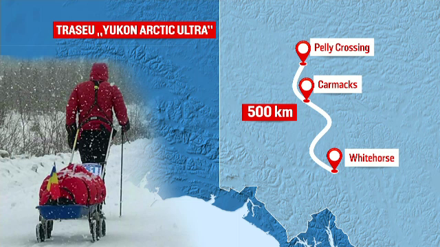 Aventura lui Tibi Ușeriu la Yukon Arctic Ultra. Cum a fost atacat de un ren