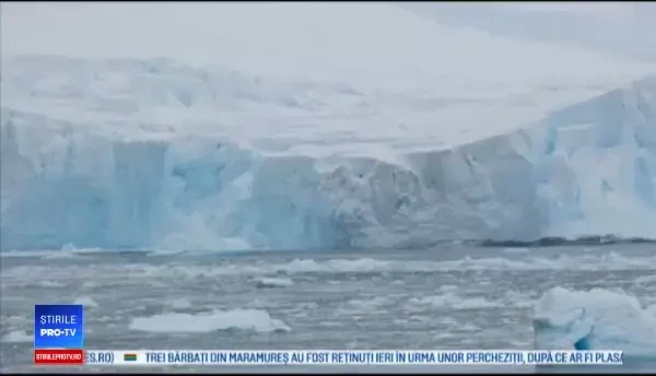 Fenomen îngrijorător în Antarctica. O bucată uriașă s-a desprins dintr-un ghețar
