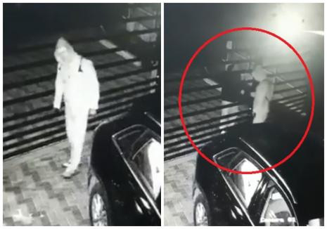 VIDEO. Momentul în care hoții fură bolidul de lux al unui om de afaceri din Oradea din curtea casei