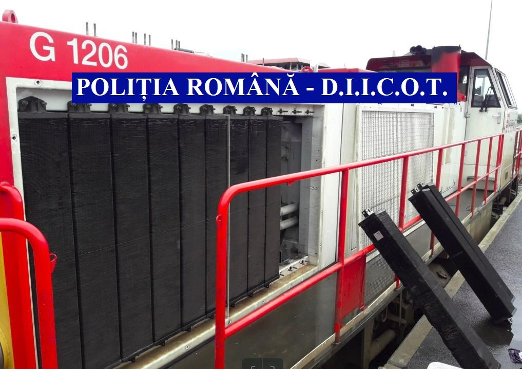 Români prinși că dezmembrau locomotive în Franța. Prejudiciu de 1 milion de euro