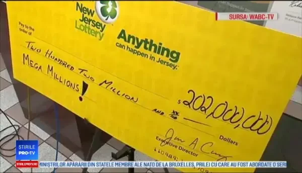 Un american a câștigat 200 de milioane $, dar nu și-a ridicat premiul. Cât va mai primi