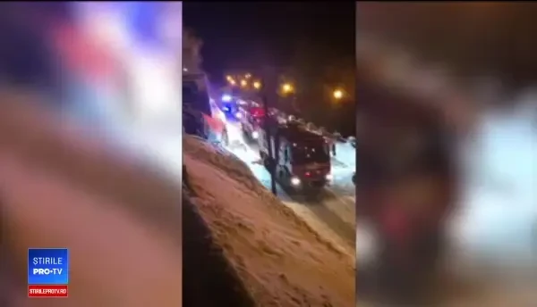 Panică într-un hotel din Păltiniş. Zeci de turiști au fost evacuați la 4 dimineaţa