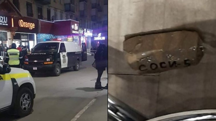 Un bărbat a „atacat” cu slănină afumată un magazin şi sediul unei organizaţii din Chişinău