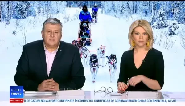 Concurs destinat atelajelor trase de câini, organizat în Pasul Tihuța