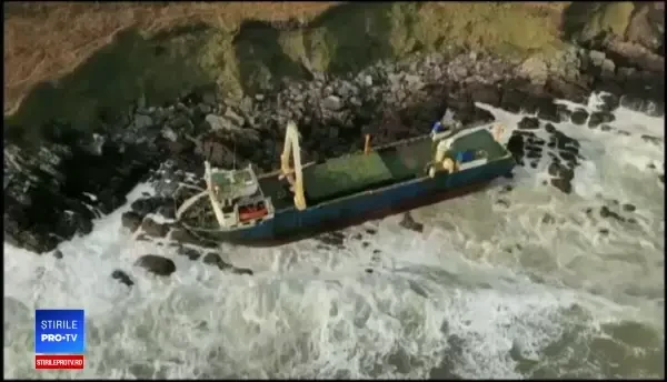 Un „vapor fantomă” a apărut în Irlanda după furtuna Dennis. Ce s-a întâmplat cu echipajul