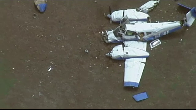 Accident aerian bizar în Australia, soldat cu 4 morți. Două avioane s-au ciocnit în aer