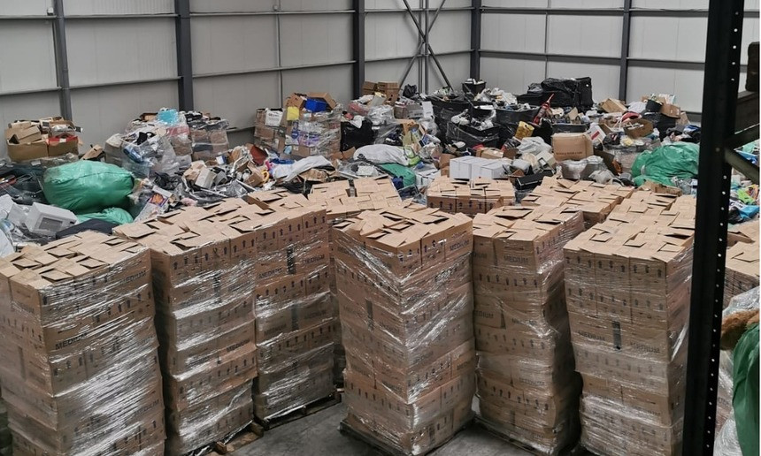 Containere cu deșeuri, aduse în România pe vapoare. În acte apăreau ca obiecte second-hand