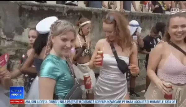 Cum se distrează brazilienii la Carnavalul de la Rio. „Este momentul pentru fericire”