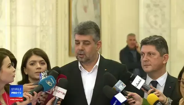 Declarațiile președintelui interimar al PSD, Marcel Ciolacu, după decizia CCR și ședința eșuată a Parlamentului pentru învestirea Guvernului Orban