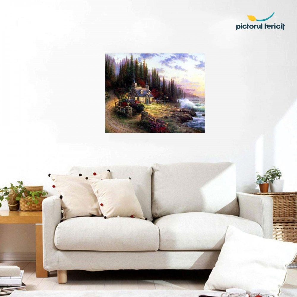 (P) Pictorul Fericit - picturile pe numere ne oferă oportunitatea de a fi artiști talentați