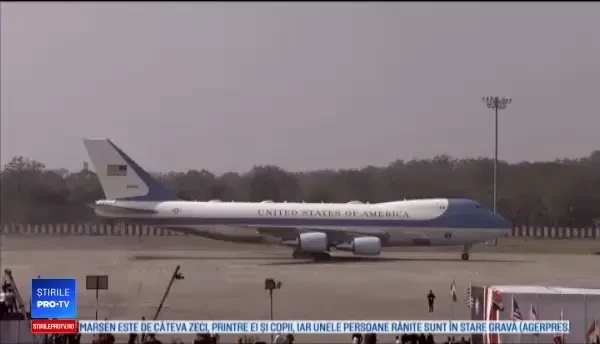 Donald Trump, vizită în India. Măsurile luate de autoritățile indiene: polițiști cu praștii și cartiere sărace ascunse