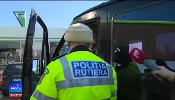 Polițiștii din Galați verifică toate persoanele venite din străinătate la intrarea în județ