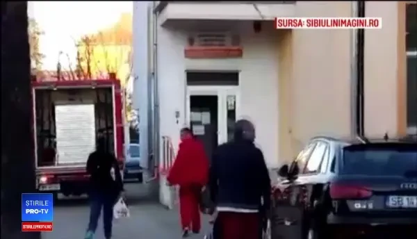 Italian venit în România de la Veneția, internat cu febră la Sibiu