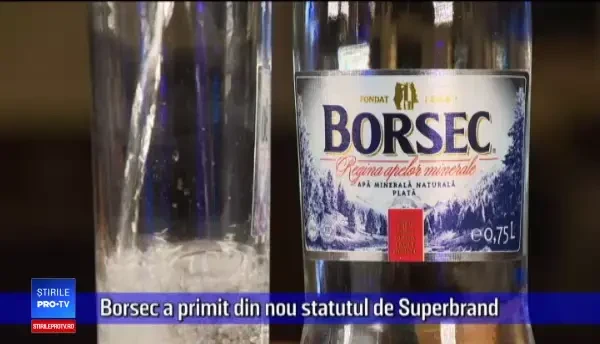 (P) Borsec a primit din nou statutul de Superbrand