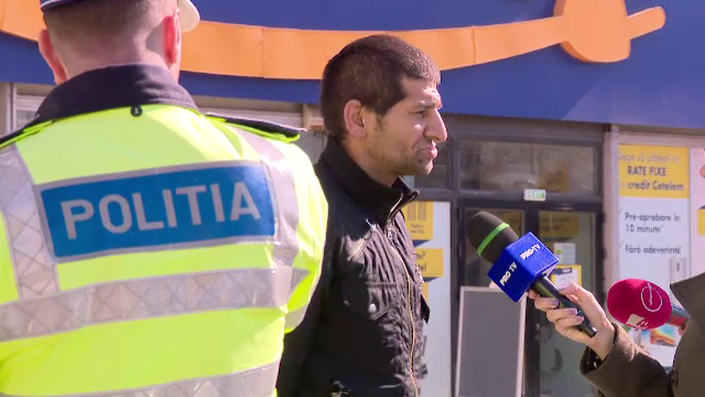 Reacția nervoasă a unui bărbat prins de polițiști când traversa ilegal. „Nu știam pe unde să o iau”