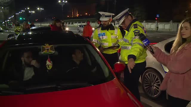 Peste 300 de şoferi au rămas fără permise de conducere în noaptea de Revelion