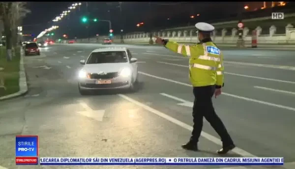 Razie în trafic. Polițiști și inspectori RAR au verificat mașinile șoferilor din Capitală