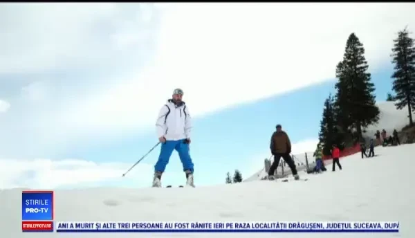 Pățania unui schior începător care s-a urcat cu placa la 1.700 m înălțime. „Totul este irelevant”