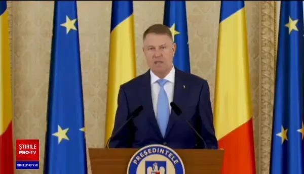 Iohannis: „Am decis să decretez stare de urgenţă la începutul săptămânii viitoare”